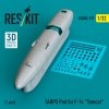 RESKIT RSU32-0173 TARPS pod for F-14 Tomcat (1 pcs) (3D printed) 1/32